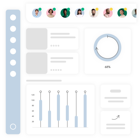 Financial reports dashboard